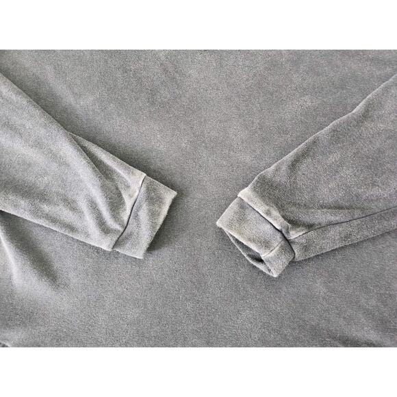 Wild Fable Gray Tiered Drop Shoulder Short Dress Xl Sweatshirt Boho - Picture 10 of 11